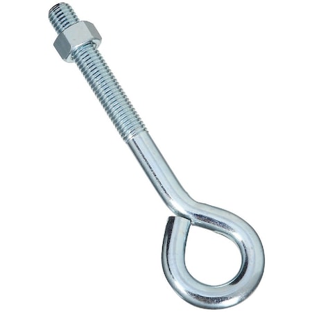 5/8 In. x 8 In. Zinc Eye Bolt with Hex Nut